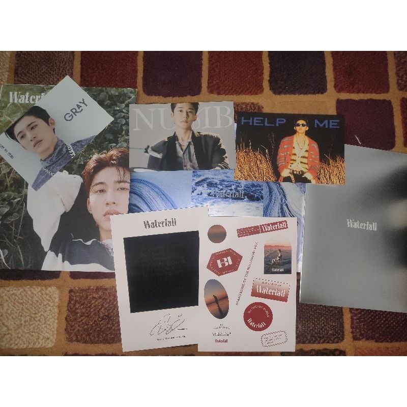 [READY] ALBUM ONLY HANBIN B.I WATERFALL SEASIDE