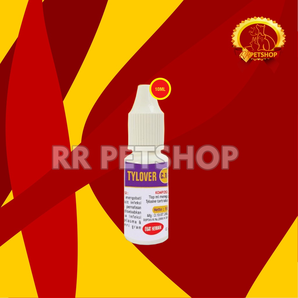 Tylover Obat Flu Batuk Kucing Anjing 10 ML