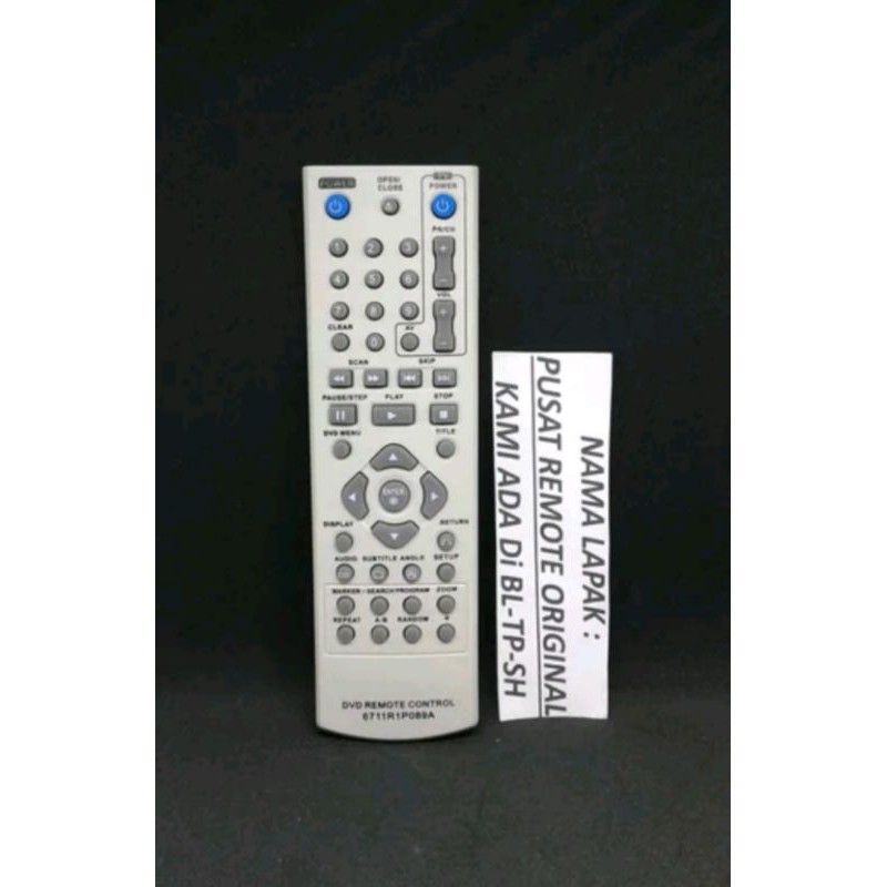 REMOTE REMOT DVD PLAYER LG PUTIH