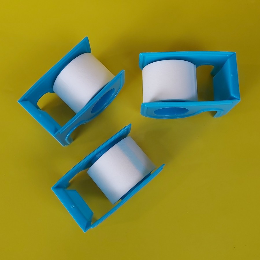 Surgical Tape 1 in 1 inchi. Plester Putih Seperti Micropor 1 inci 1'' . Microporous 2,5cm / 2,5 cm