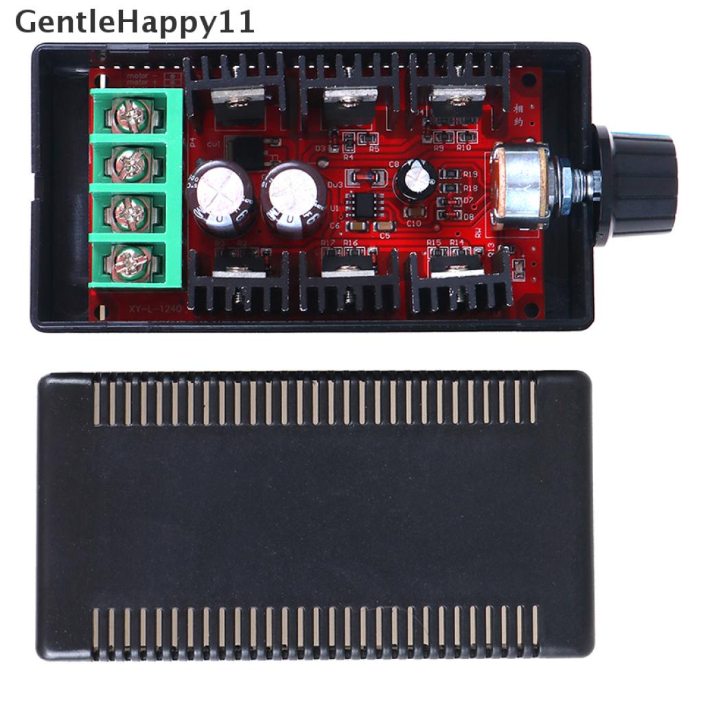 Gentlehappy PWM HHO RC Controller Kecepatan Motor 12V 24V 48V 2000W MAX 10-50V 40A DC