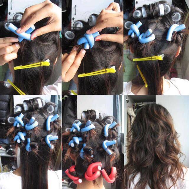 hair curler magic curler magic curly alat penggeriting rambut alat curly