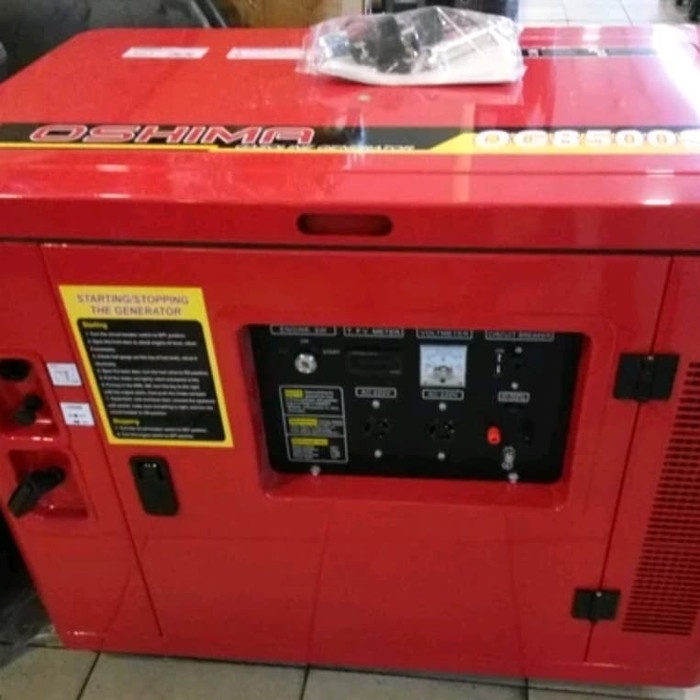 GENSET SILENT HONDA 6000. 6500 WATT OSHIMA OG 8500