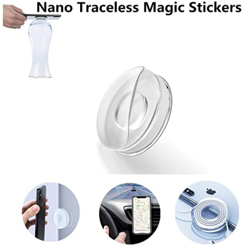 Phone Holder Gel Pad Nano Technology Original Stiker Holder Serbaguna