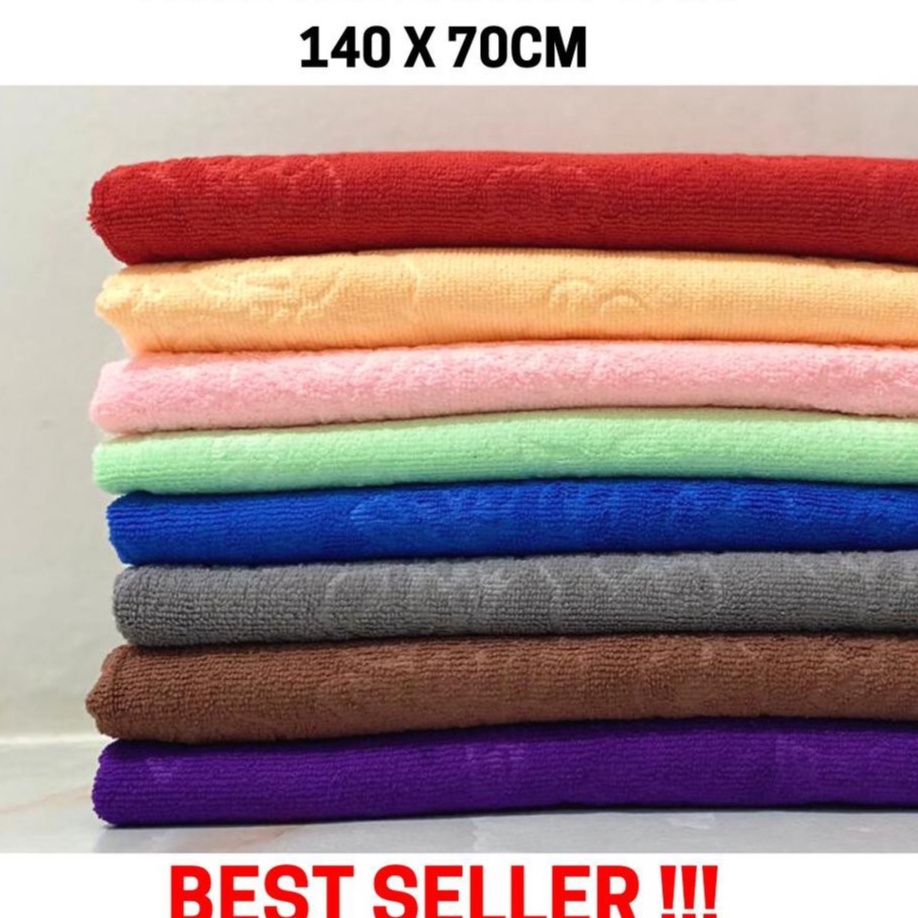 HANDUK MANDI DEWASA / HANDUK GARIS / Handuk Gucci MICROFIBER0X 7140