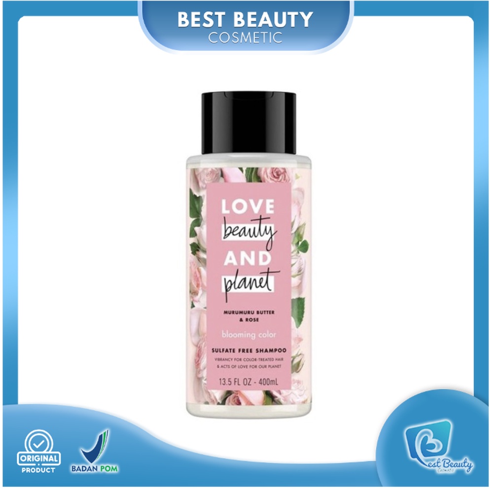 ★ BB ★ LOVE BEAUTY &amp; PLANET Shampoo - 200 Ml - 400 Ml - Perawatan Rambut Berkilau / LOVE BEAUTY AND PLANET