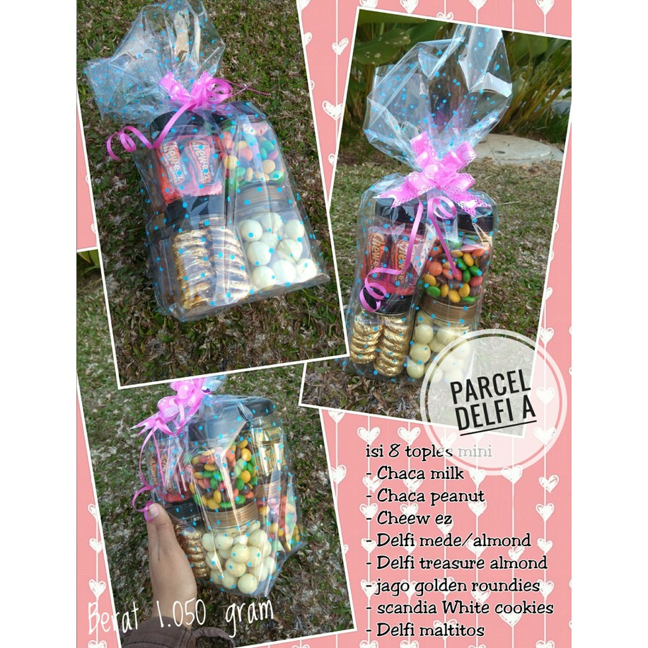 

Parcel coklat Delfi 8 toples mini