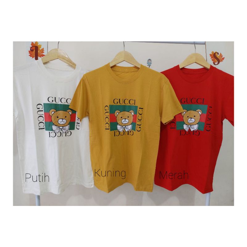 NEW KAOS GC BEAR / KAOS KATUN WANITA / KAOS MURAH