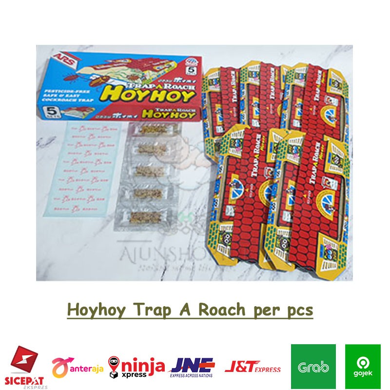 Eceran 1pcs HoyHoy trap a roach/ Hoy Hoy perangkap kecoak