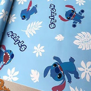 Diskom 12 12 MURAH WALLPAPER STICKER 10M STITCH  WALPAPER 