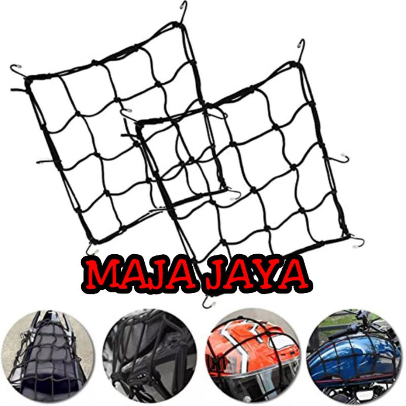 Jual Tali Helm Tali Bagasi Motor X Cm Hitam Serba Guna Shopee Indonesia