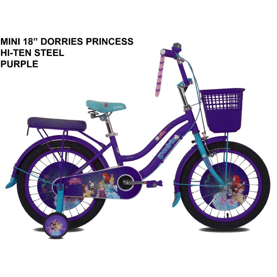 SEPEDA ANAK MINI PACIFIC DORRIES PRINCESS 18&quot; FRAME STEEL BICYCLE KIDS