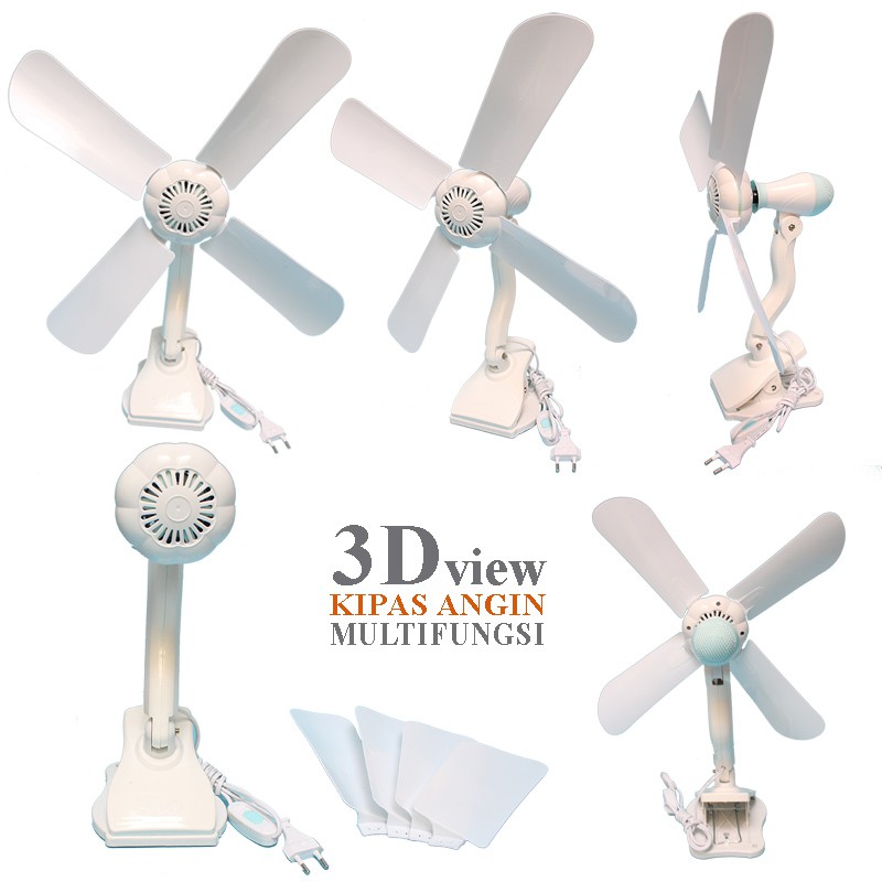 Kipas Angin Jepit / Minifan Jepit / Kipas angin kencang / kipas angin meja / kipas angin duduk