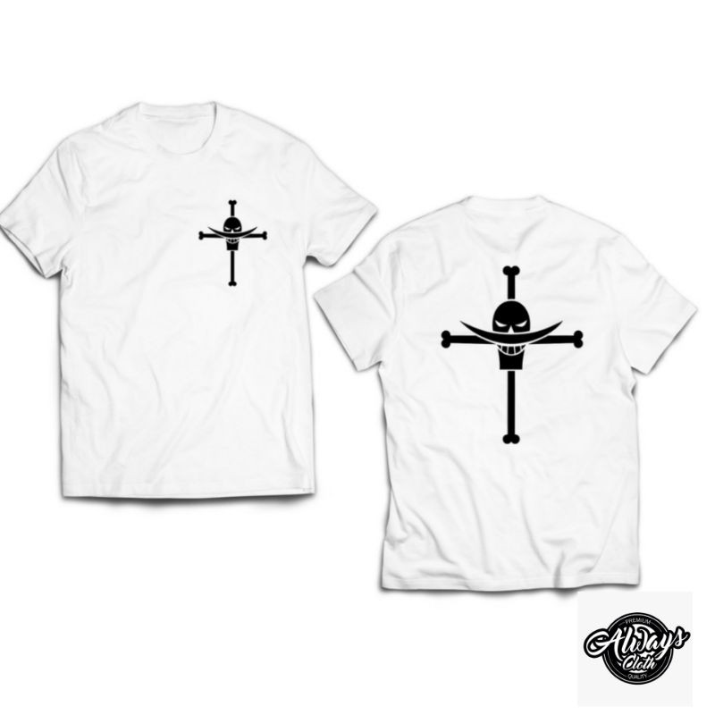 kaos One Piece Tengkorak M L XL 2Xl 3Xl 4Xl 5Xl 6Xl