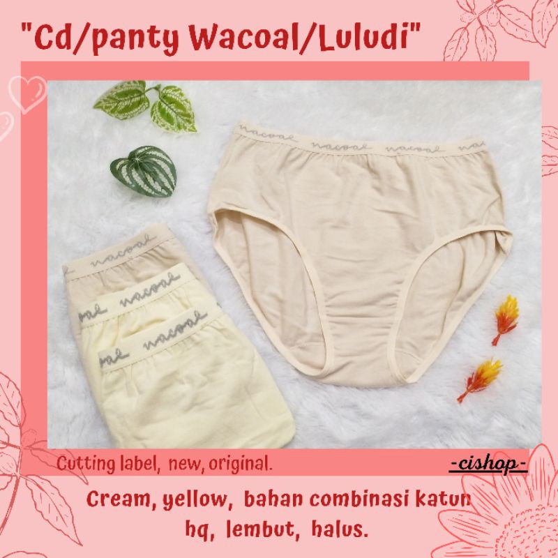 SALE  CUCI GUDANG  CD WACOAL, CUTTING LABEL, NEW, ORIGINAL.