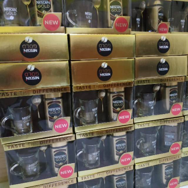 

Gift Set Nescafe Gold 100gr