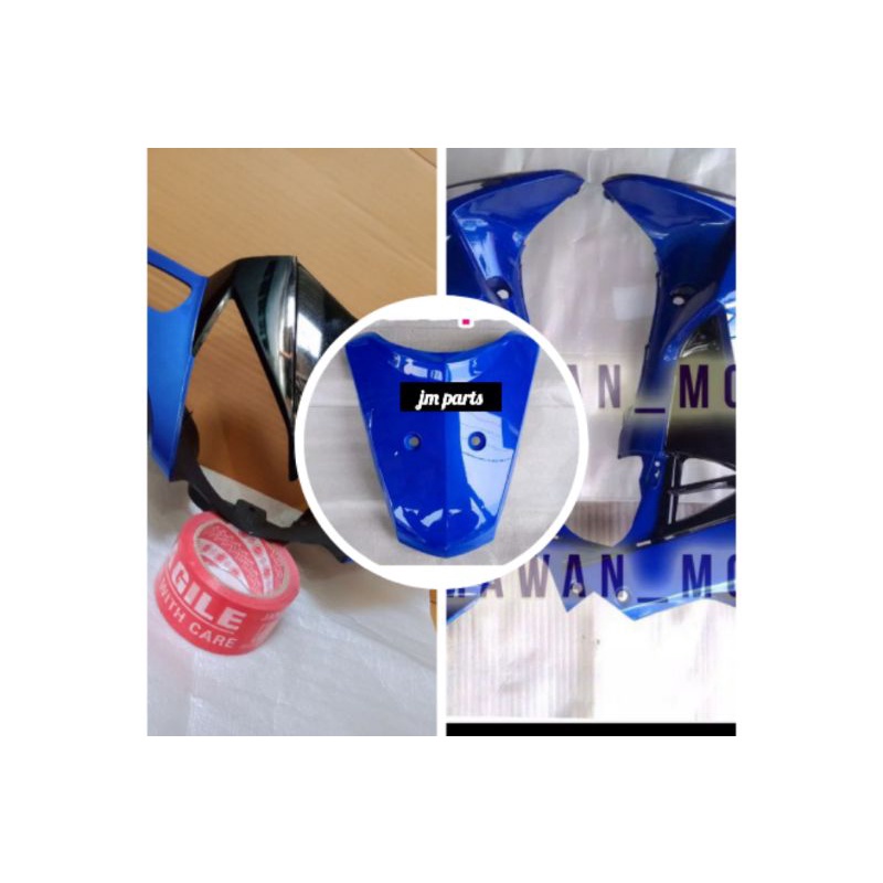 Full Body Bodi Depan Batok Pala Depan Sayap Depan Dan Tameng Dasi Depan Supra x 125 Batman / Supra X