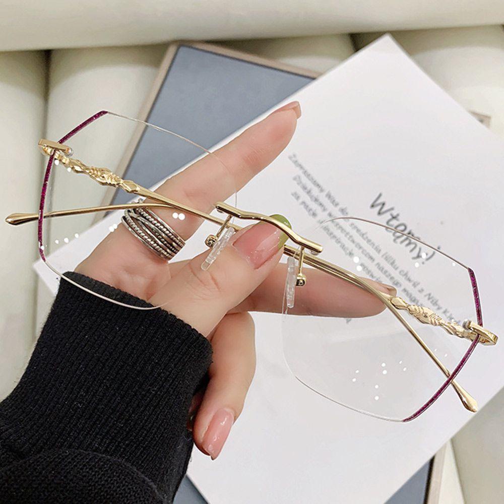 Lily Anti-Blue Light Kacamata Anti-Cahaya Biru Kantor Portable Pelindung Mata Bingkai Sangat Ringan