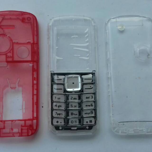 Casing nokia 5070 6070 transparan+tulang