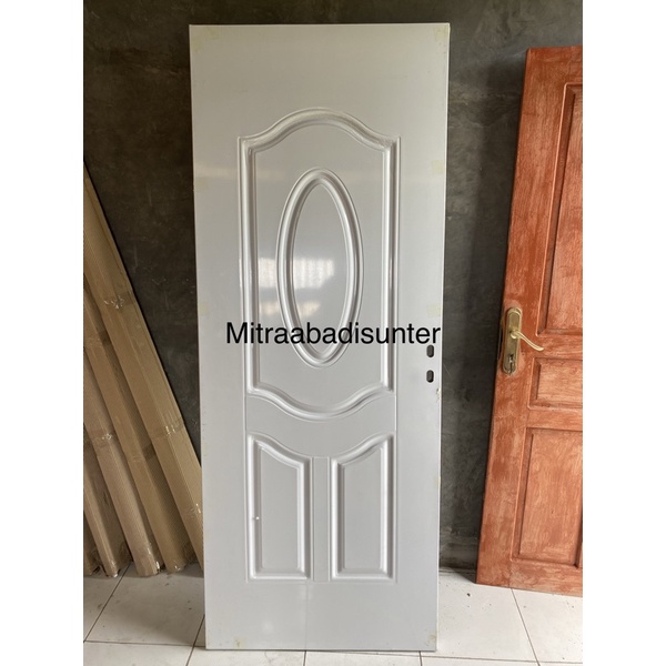 PINTU KAMAR/ UTAMA BAJA ALESSA ECO 02 PUTIH - BUKAAN KANAN / KIRI