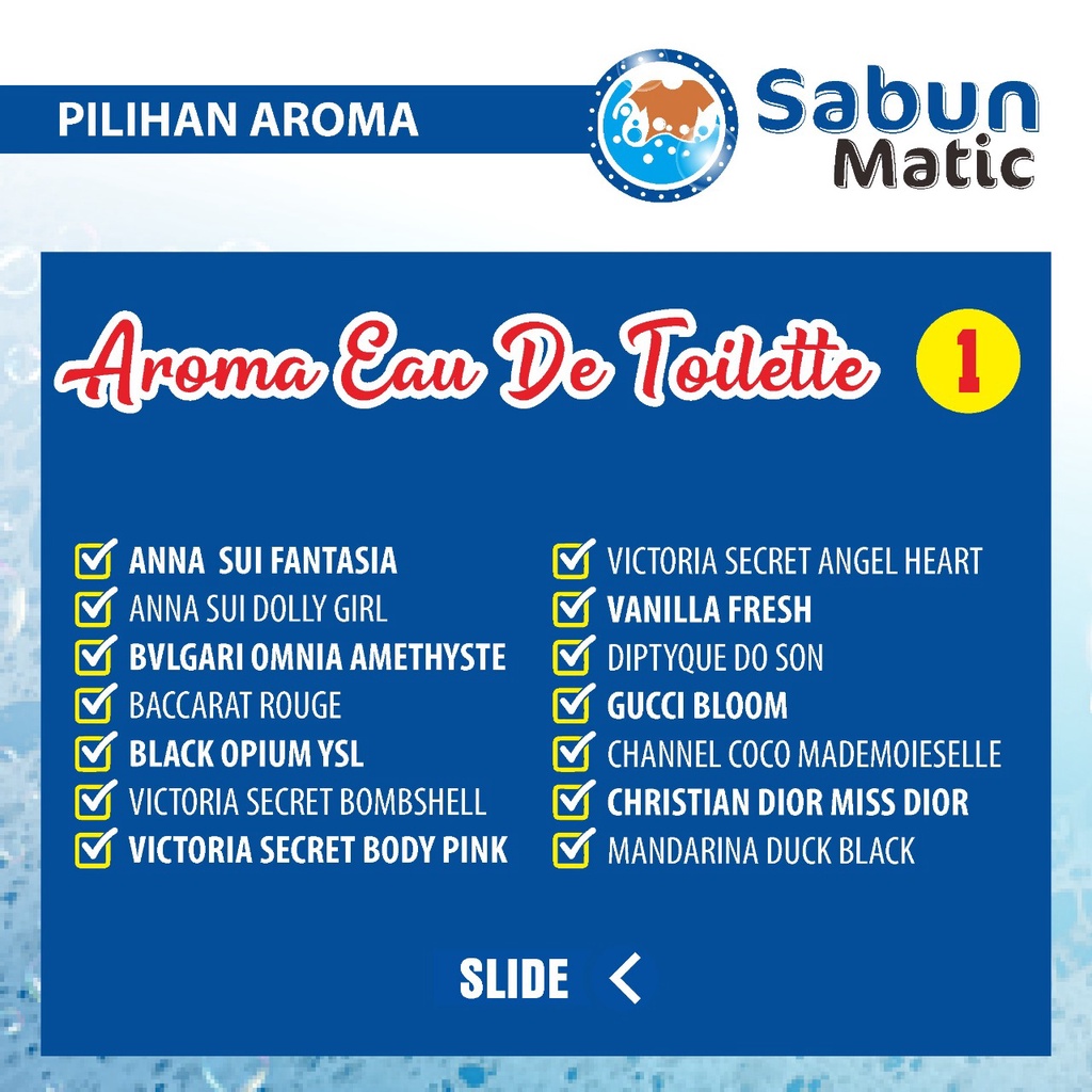 Sabun Cuci Baju Deterjen Cair Matic Aroma Wangi 1 Liter Jerigen Free Bubble Wrap