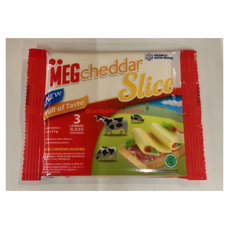 

Meg Cheddar Slice (3pcs)