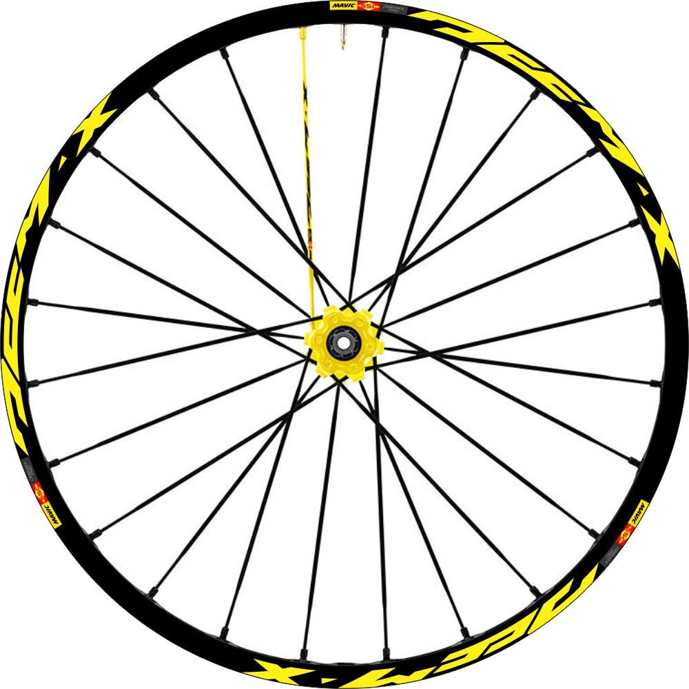 Stiker Velg Decal Rim Mavic QB Deemax Pro 2016 Bahan Vinyl rim 27.5 Lebar Sticker 1.5 cmm