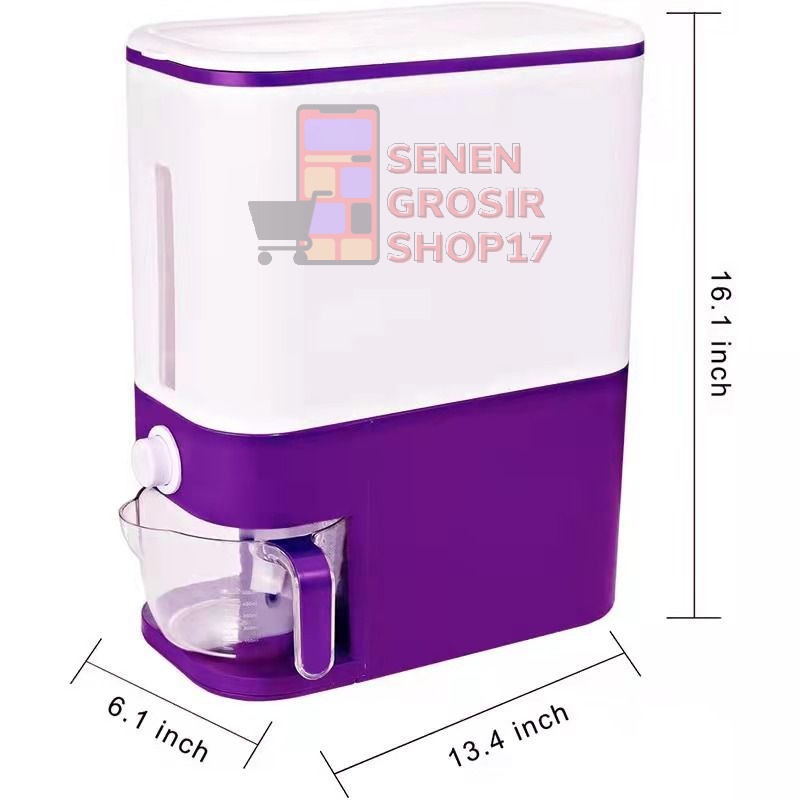 Dispenser Beras 12 kg