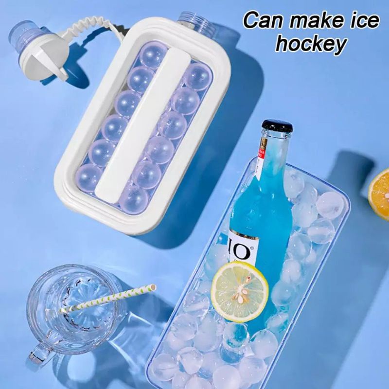 Ice Cube Tray Making Bottle Cetakan Es Batu 2in1 Bisa jadi botol minum