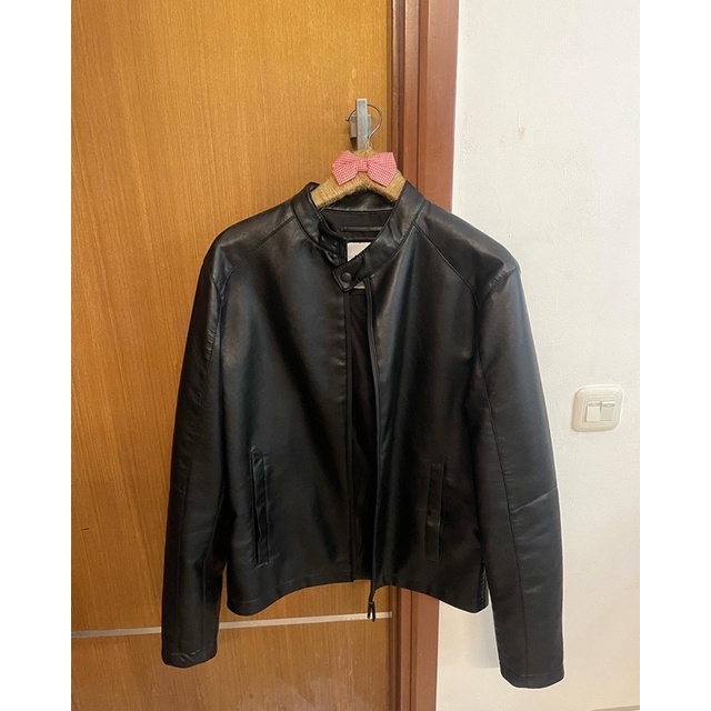 Jaket Kulit Zara Original