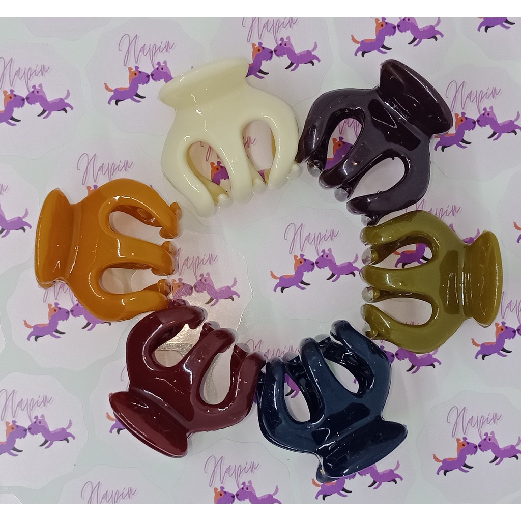 (2 PCS)JEPITAN JEDAI  3CM KECIL/MINI ORIGINAL ,JEPIT JEDAI KECIL MINI ORI 3 CM,AKSESORIS RAMBUT JEDA