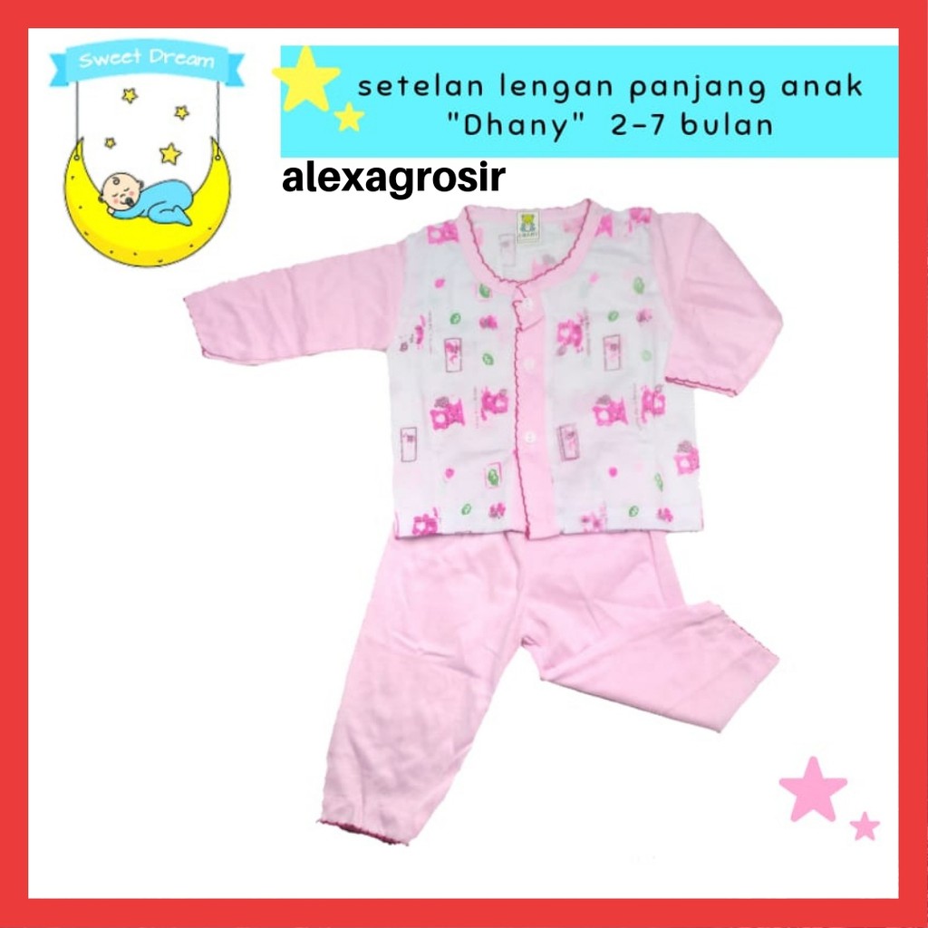 BAJU SETELAN ANAK DHANY PANJANG -ALEXAGROSIR