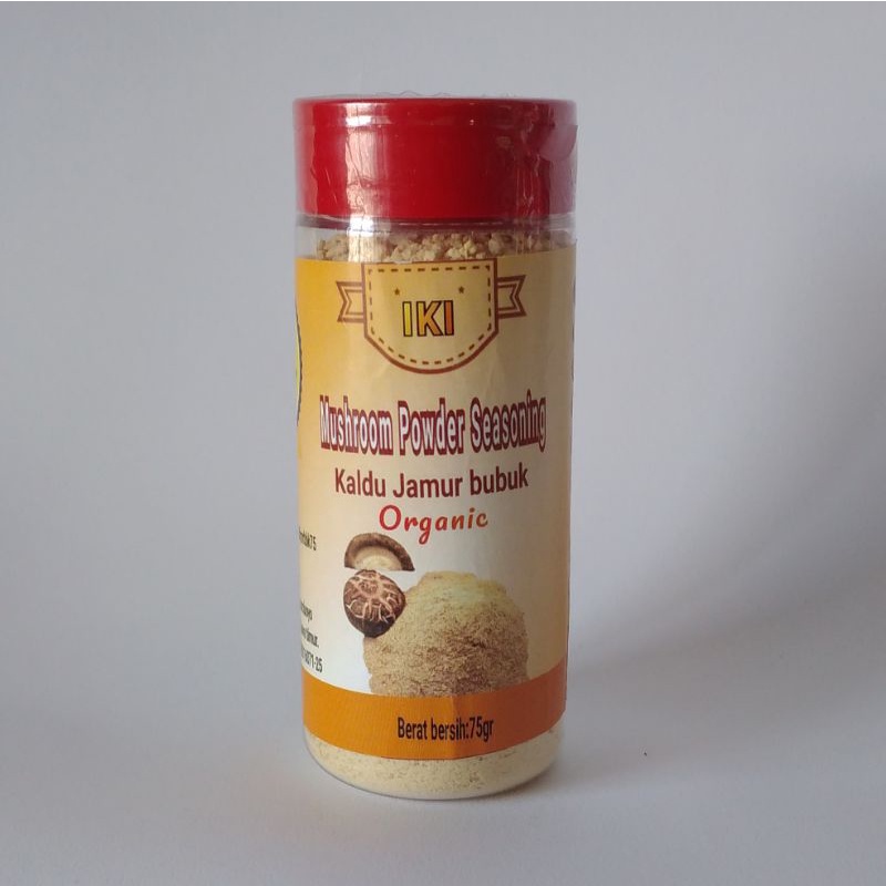 

Kaldu jamur Non MSG isi 75gr | kaldu jamur bubuk | mushroom powder