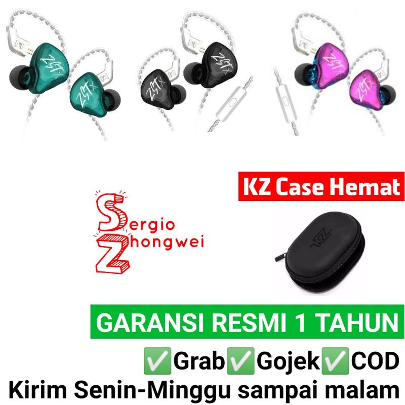 KZ ZST X Headset Knowledge Zenith super bass