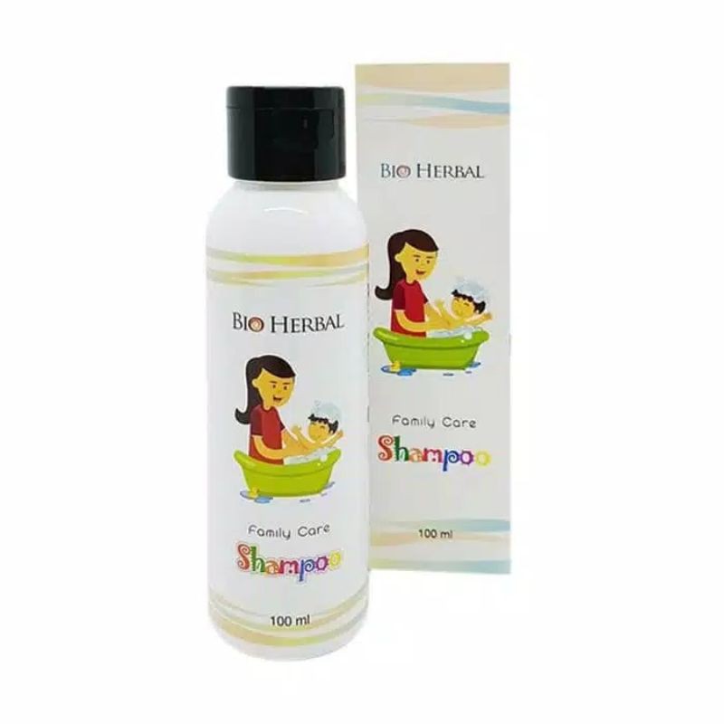 SHAMPO KUTU RAMBUT ANAK AMPUH BIO HERBAL FAMILY CARE 100ML PENGHILANG KUTU PERAWATAN RAMBUT