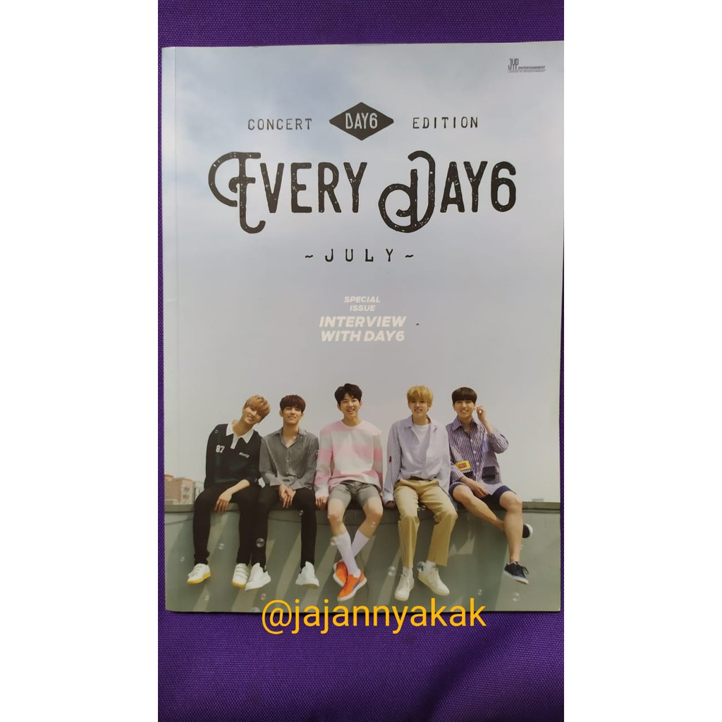 DAY6 Everyday6 Magazine July & February