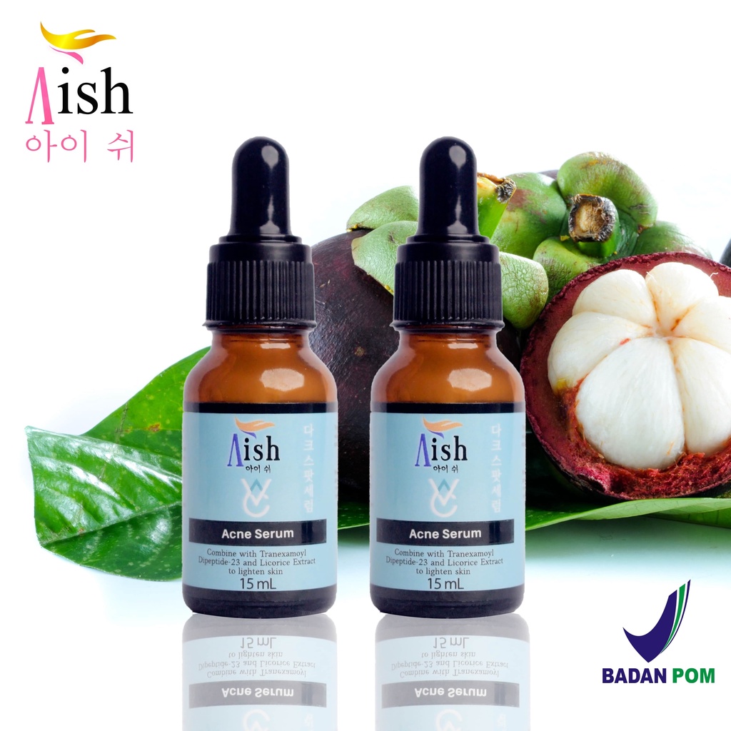 AISH SKINCARE  - FACIAL WASH / AISH SERUM KOREA / TONER / DAY&NIGHT CREAM - 100% Original-2 Acne Serum