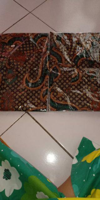 Bswart Batik Hrb026 Kenongo Hem Pendek Padi Pekalongan M L Xl Batik Pria Murah Modern Grosir