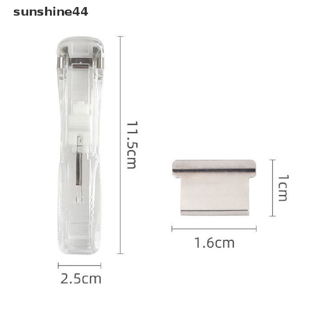 Sunshine Stapler / Klip Kertas Bahan Metal Untuk Dokumen