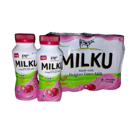 

Milku Susu Strawberry 200 ML Per Dus