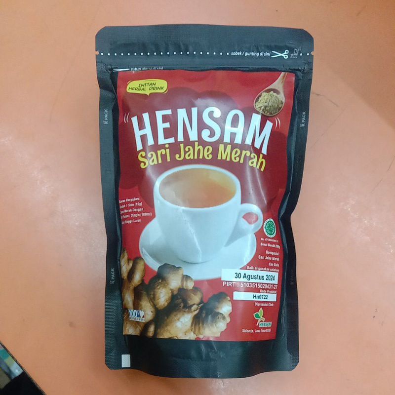 

Sari Jahe Merah Hensam