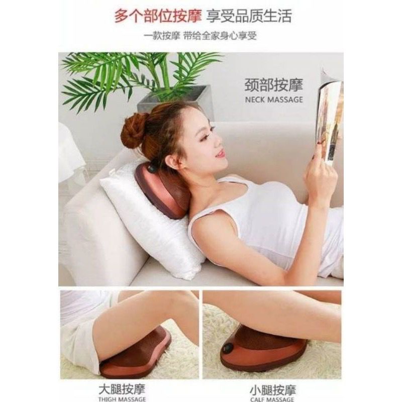 Alat Pijat Bantal / Shiatsu Leher/ CAR Massage Pillow