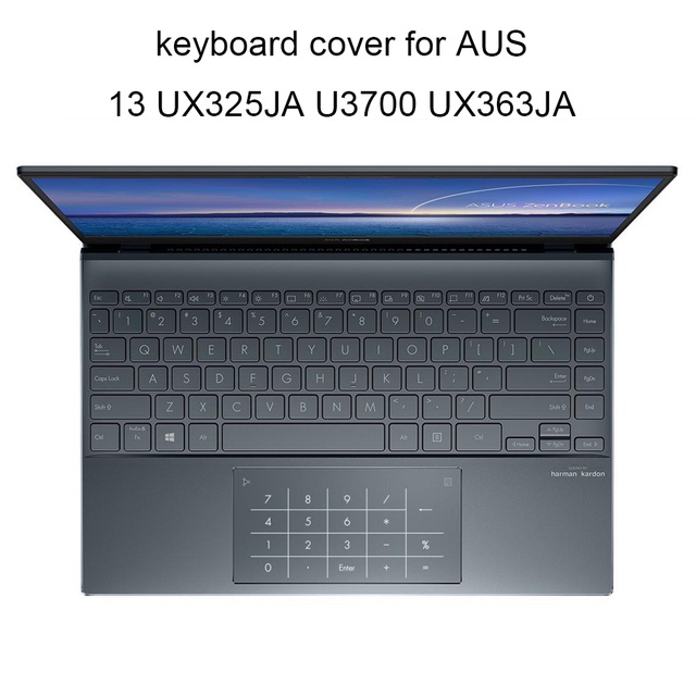 Cover Silikon Tpu Transparan 13.3 &quot;Untuk Asus ZenBook Flip S13 UX371EA UX371E UX371 UX363 UX363 Ux0003E