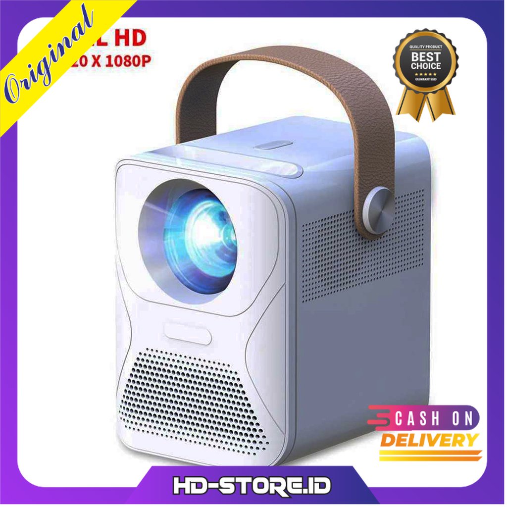 Aumiro Proyektor Mini Projector Android 1080P - X6