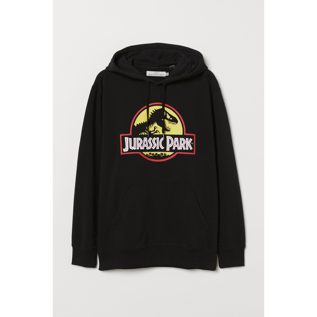 Hoodie H&M Jurassic Park Black