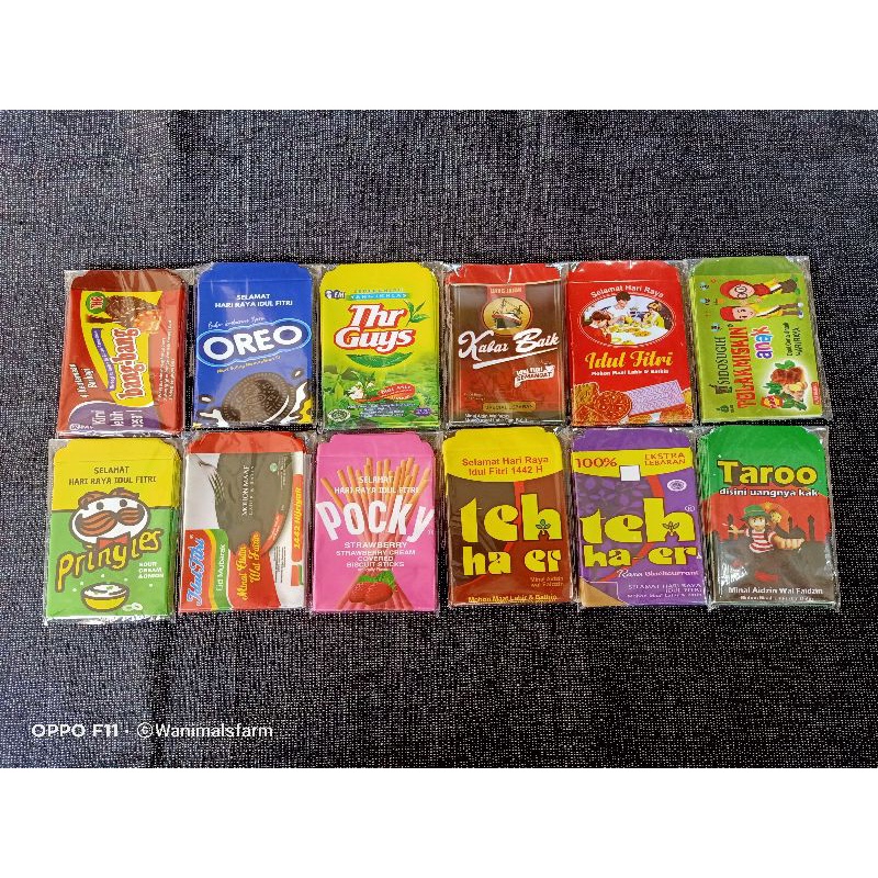

AMPLOP LEBARAN SNACK AMPLOP LEBARAN VIRAL GROSIR