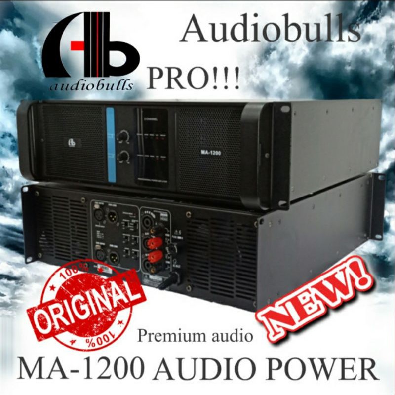 Power AB Audiobulls MA-1200 Power AB Audiobulls Premium Original