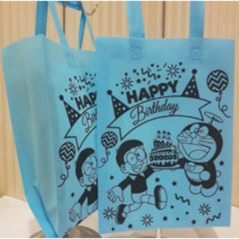 

Tas Ulang Tahun Murah Tas Bahan spunbond uk.25x35