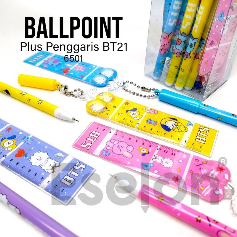 

Pulpen BTS gantungan penggaris