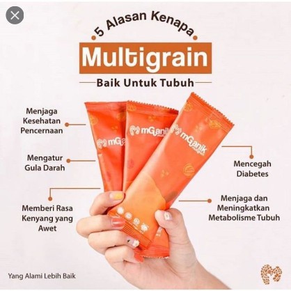 

Mganik Multigrain original 6 Sachet - Original